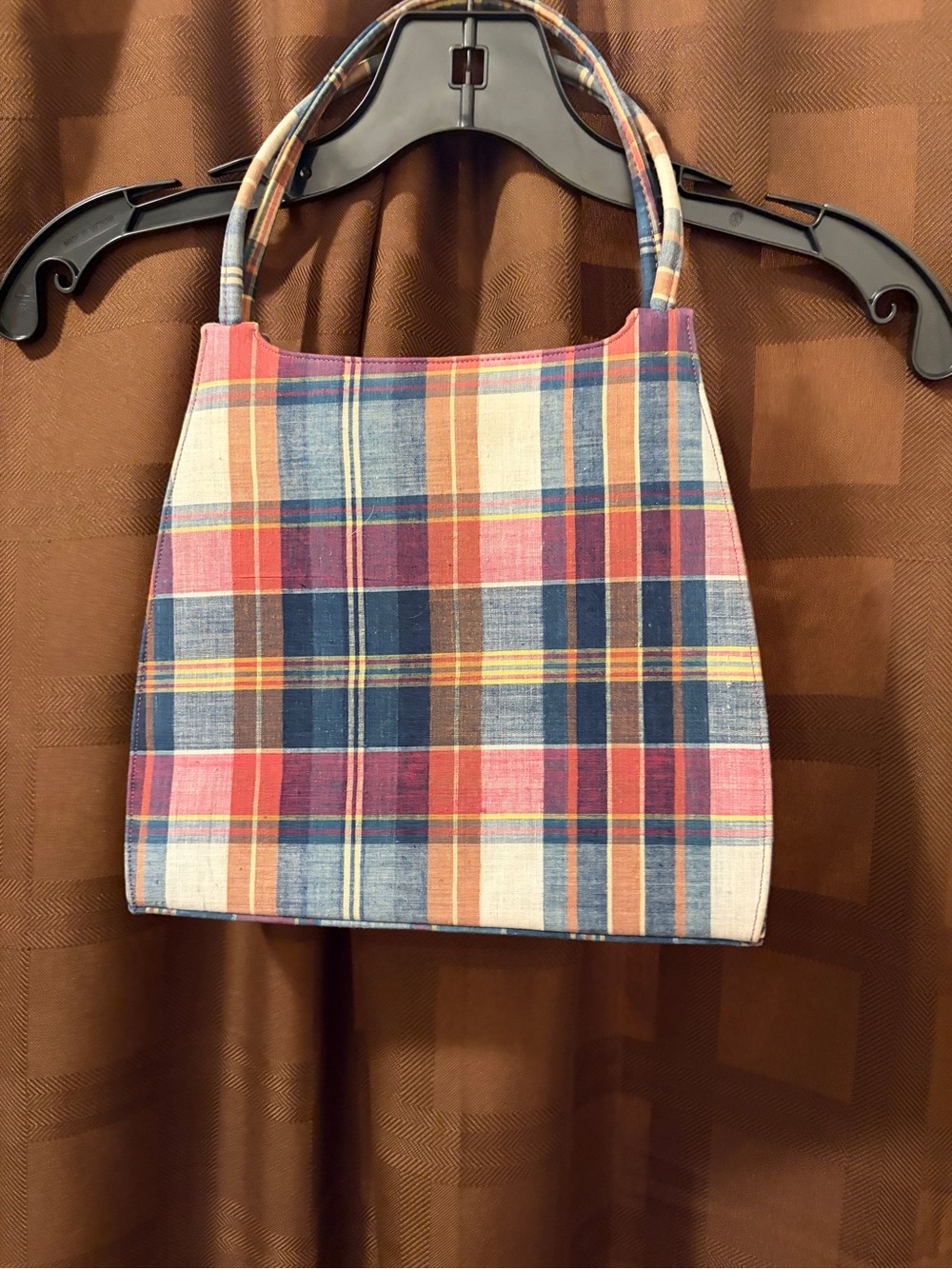 Sydney of California, Vintage Plaid Purse
